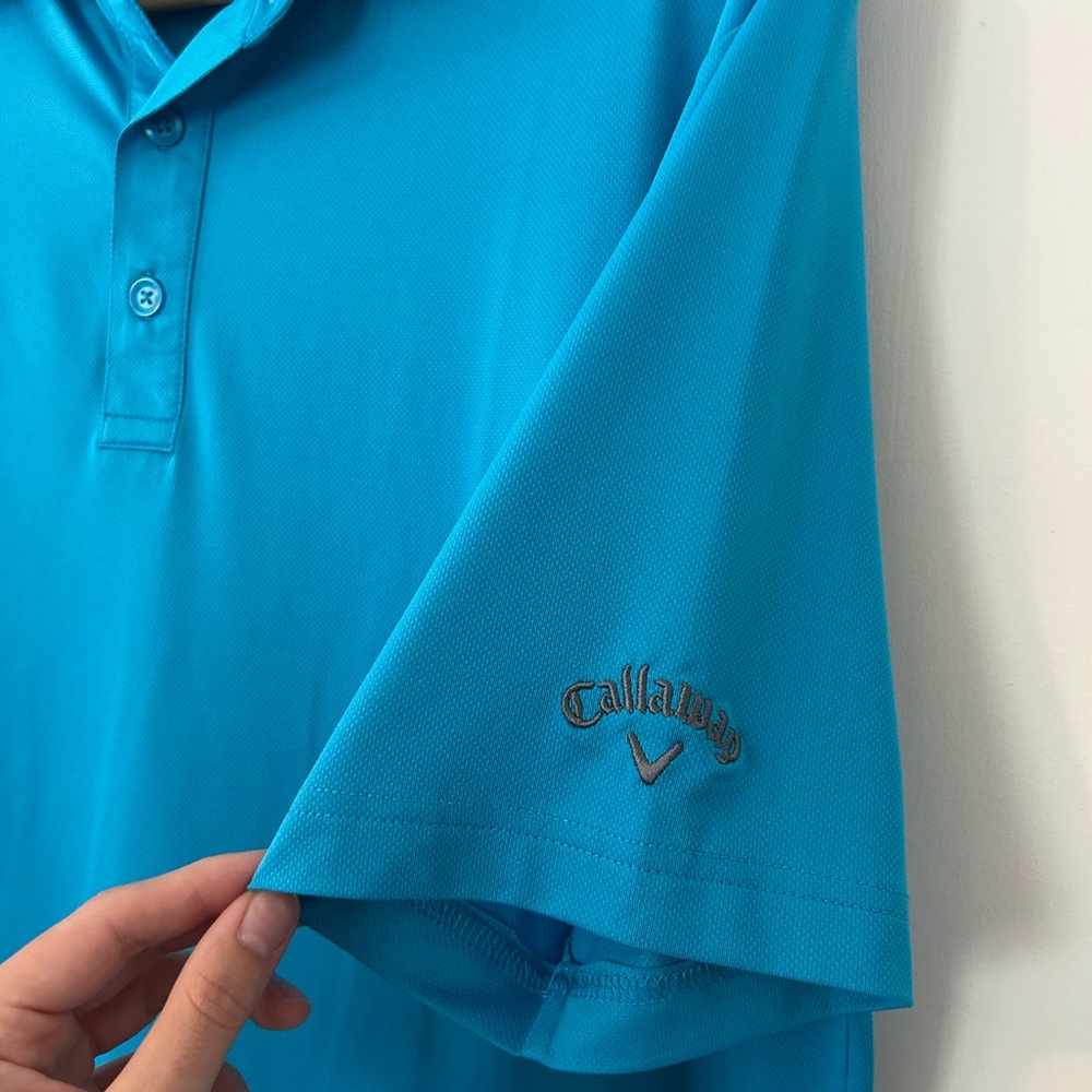 Callaway Blue Golf Polo - Picture 3 of 4